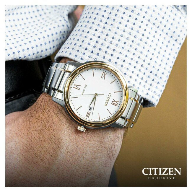 An elegant appearance with a Citizen Eco-Drive. 
